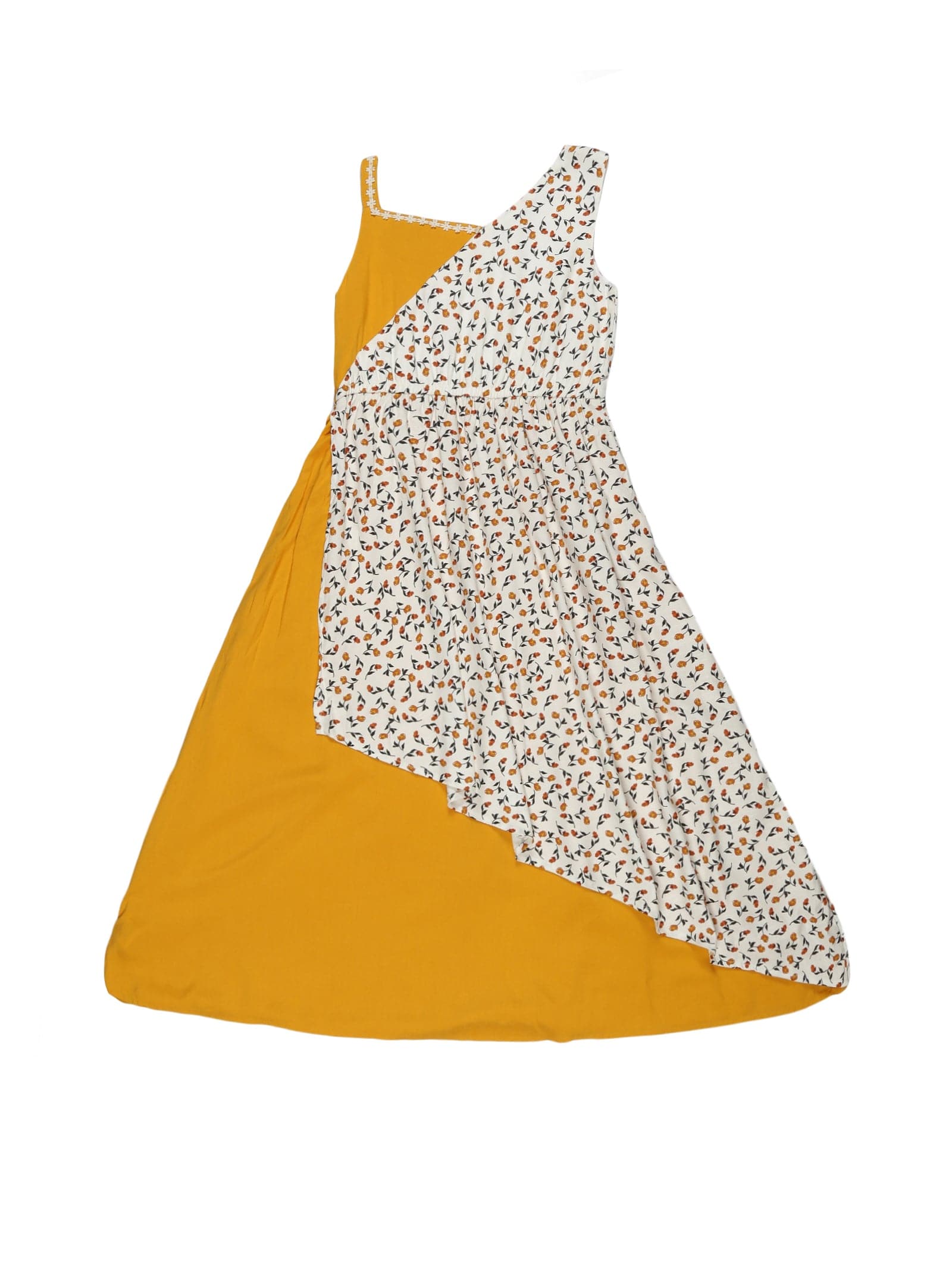 Young Birds Wrap Long Dress