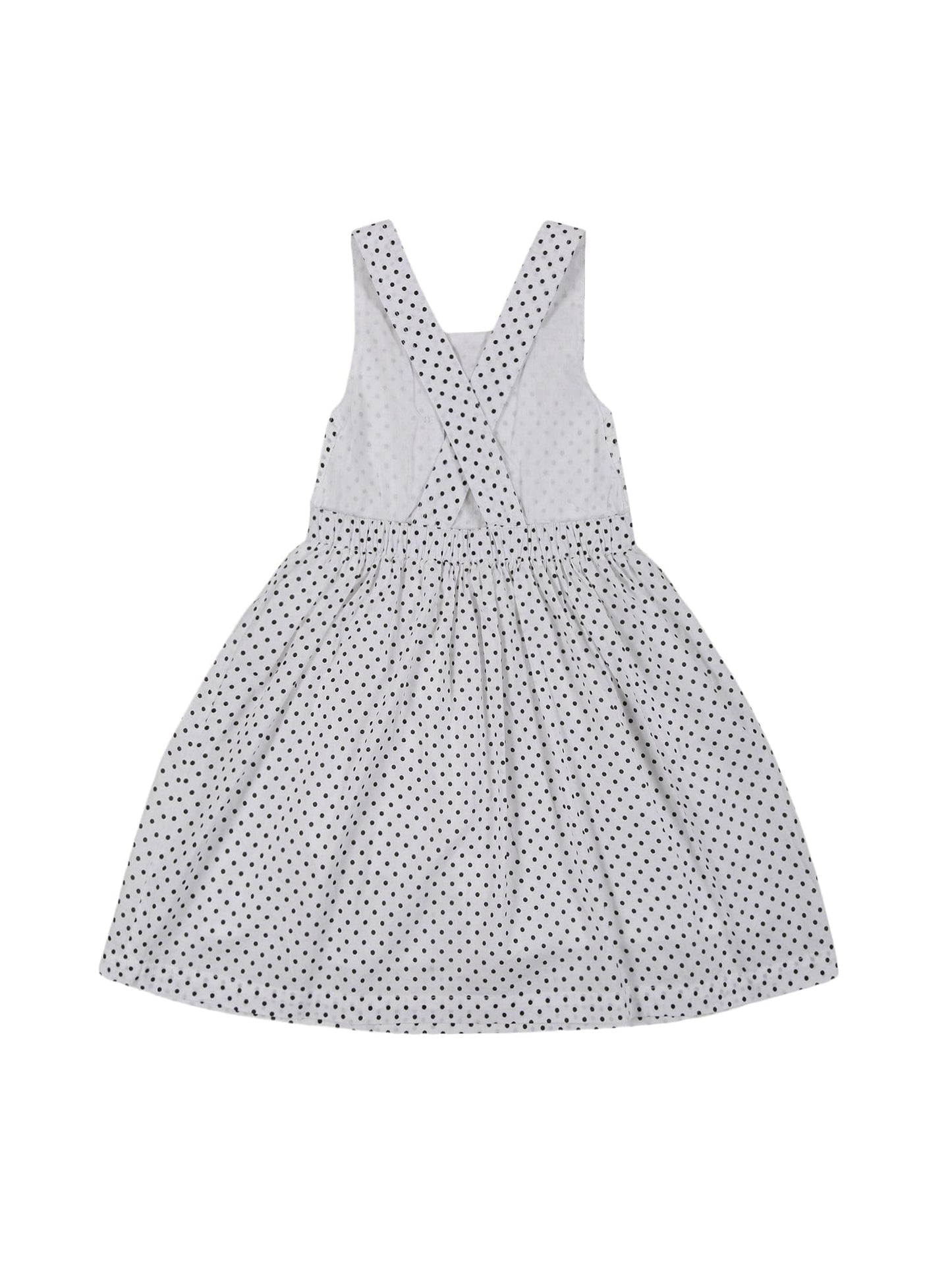 Young Birds Ruffle Sleeve Pinafore Set