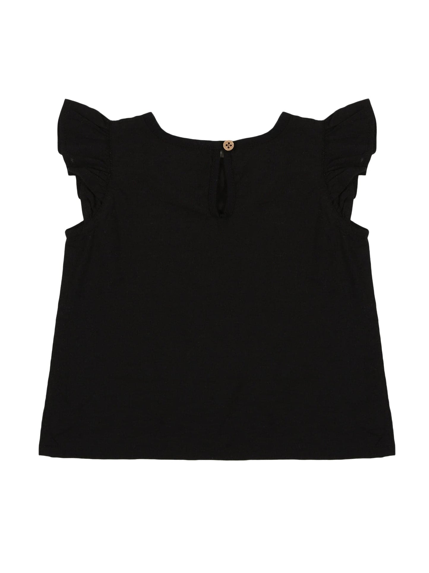 Young Birds Ruffle Sleeve Pinafore Set