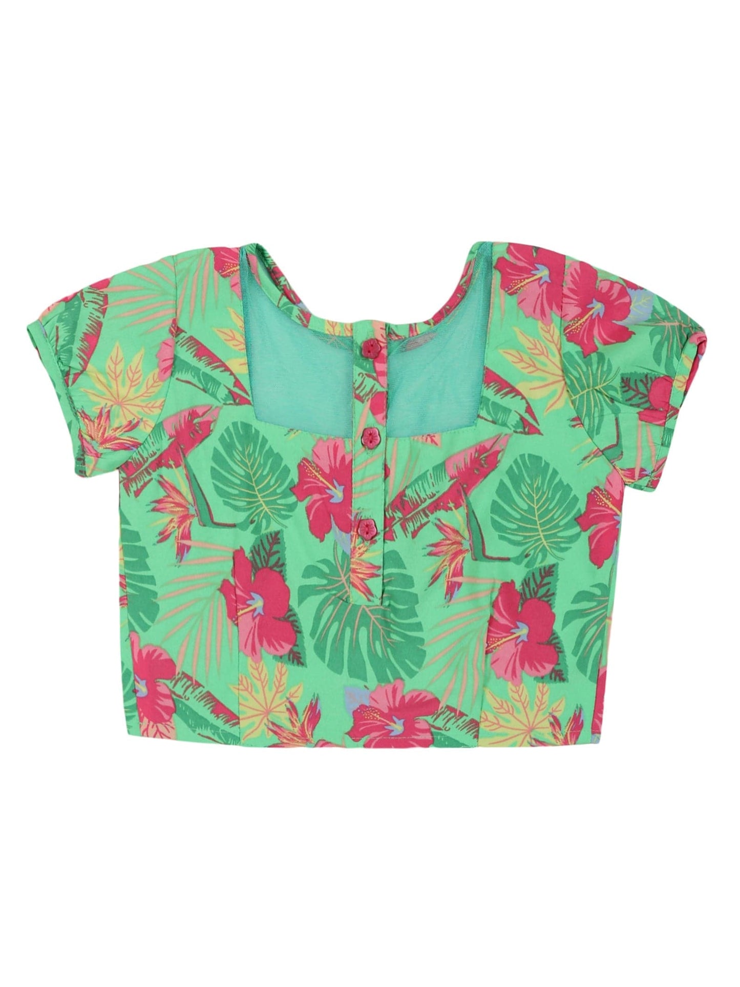 Young Birds Tropical Print Dress