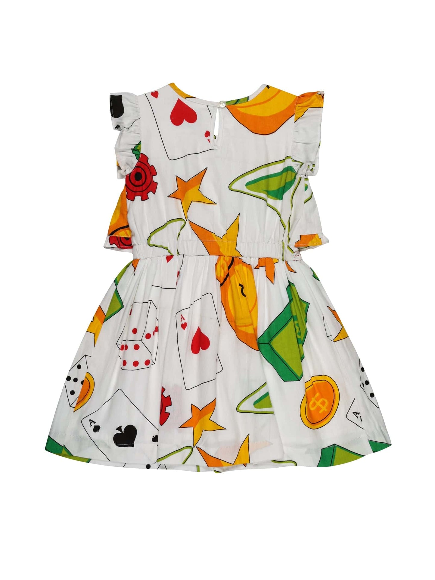 Young Birds Front Flounce Dress