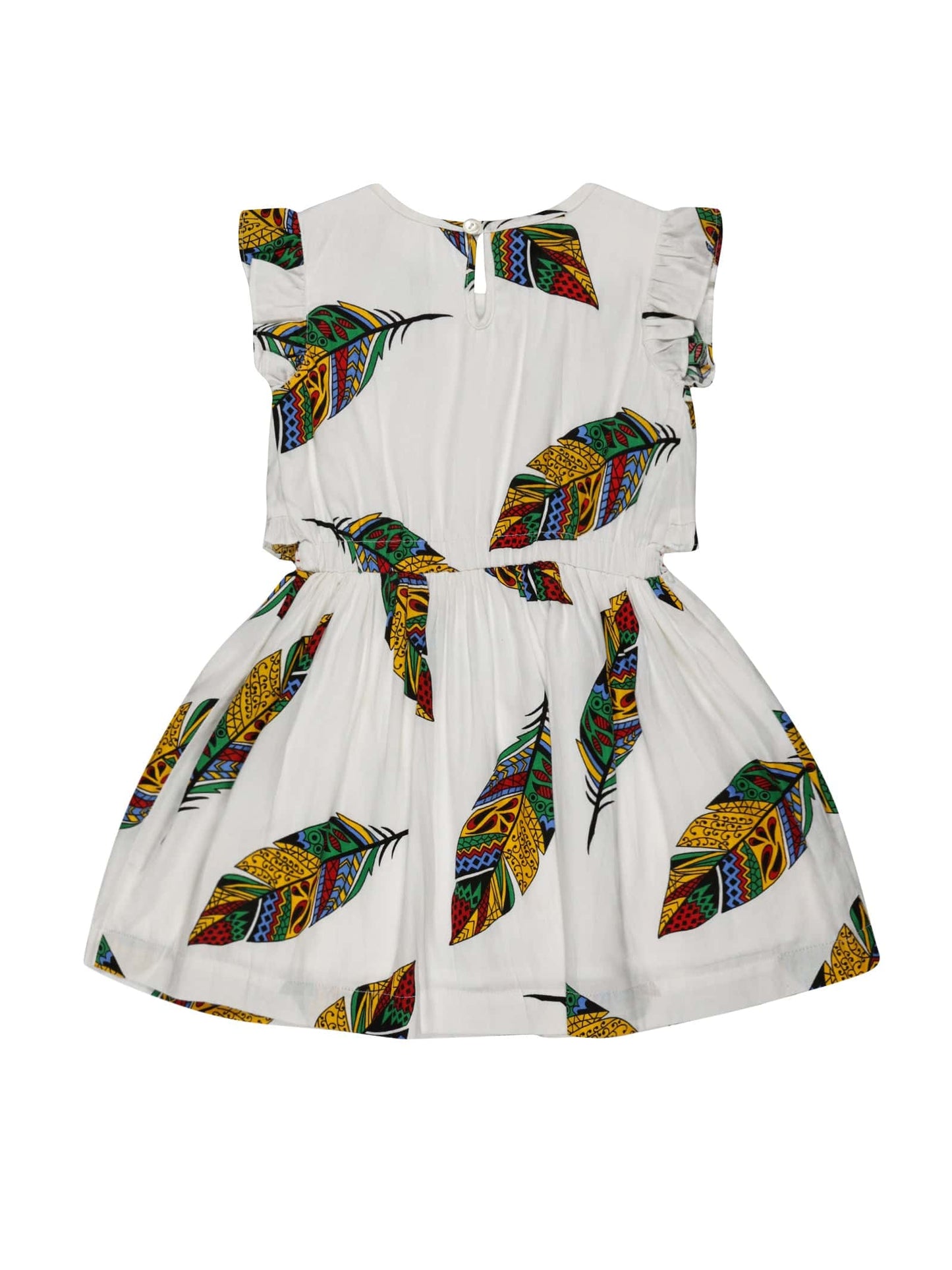 Young Birds Front Flounce Dress