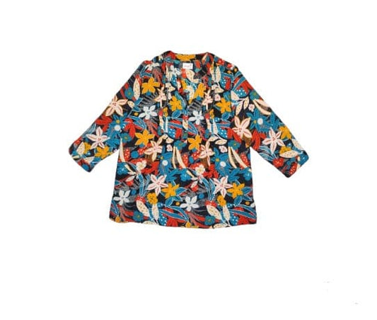 Youngly Front Pintuck Blouse