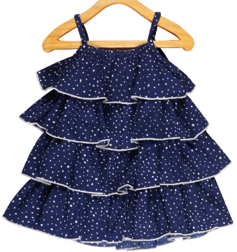 Young Birds Chiffon Layer Dress