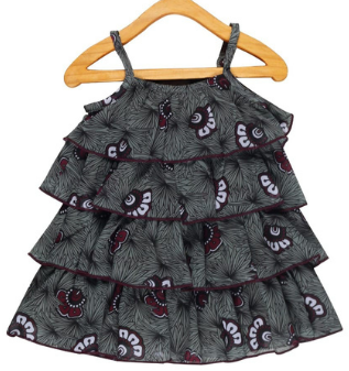 Young Birds Chiffon Layer Dress