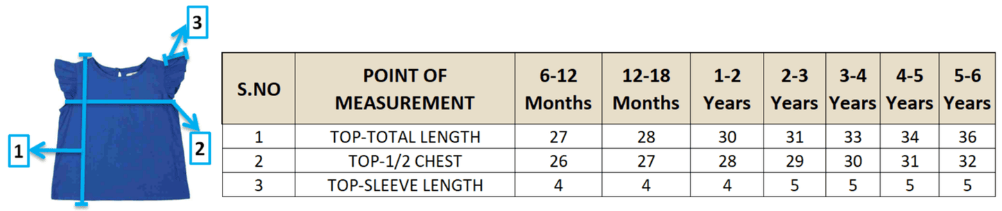 Young Birds Ruffle Sleeve Pinafore Set