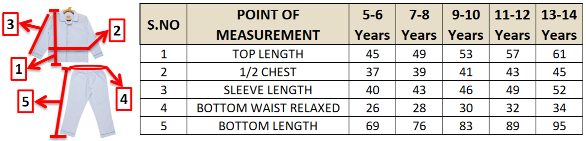 Young Birds Pyjamma Night Wear Set