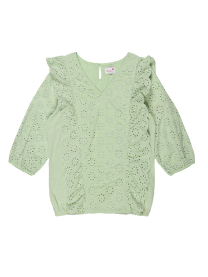 Youngly Ruffle PullOver Blouse