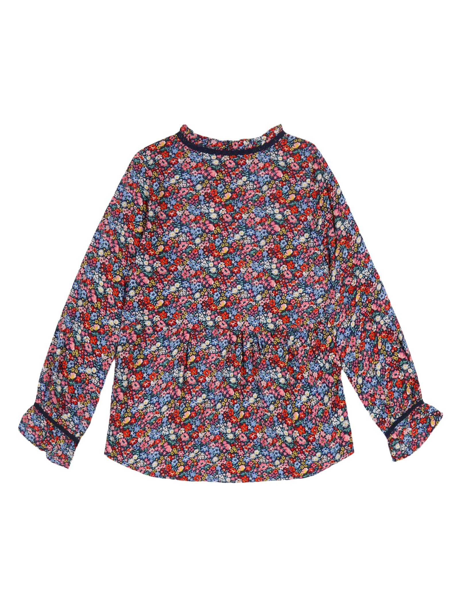 Youngly Floral Print Peplum Top