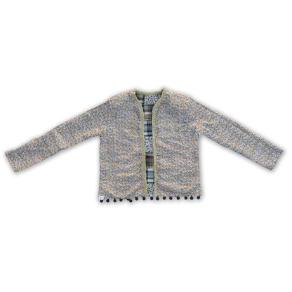 Youngly Patchwork Fringed Lace Jacket