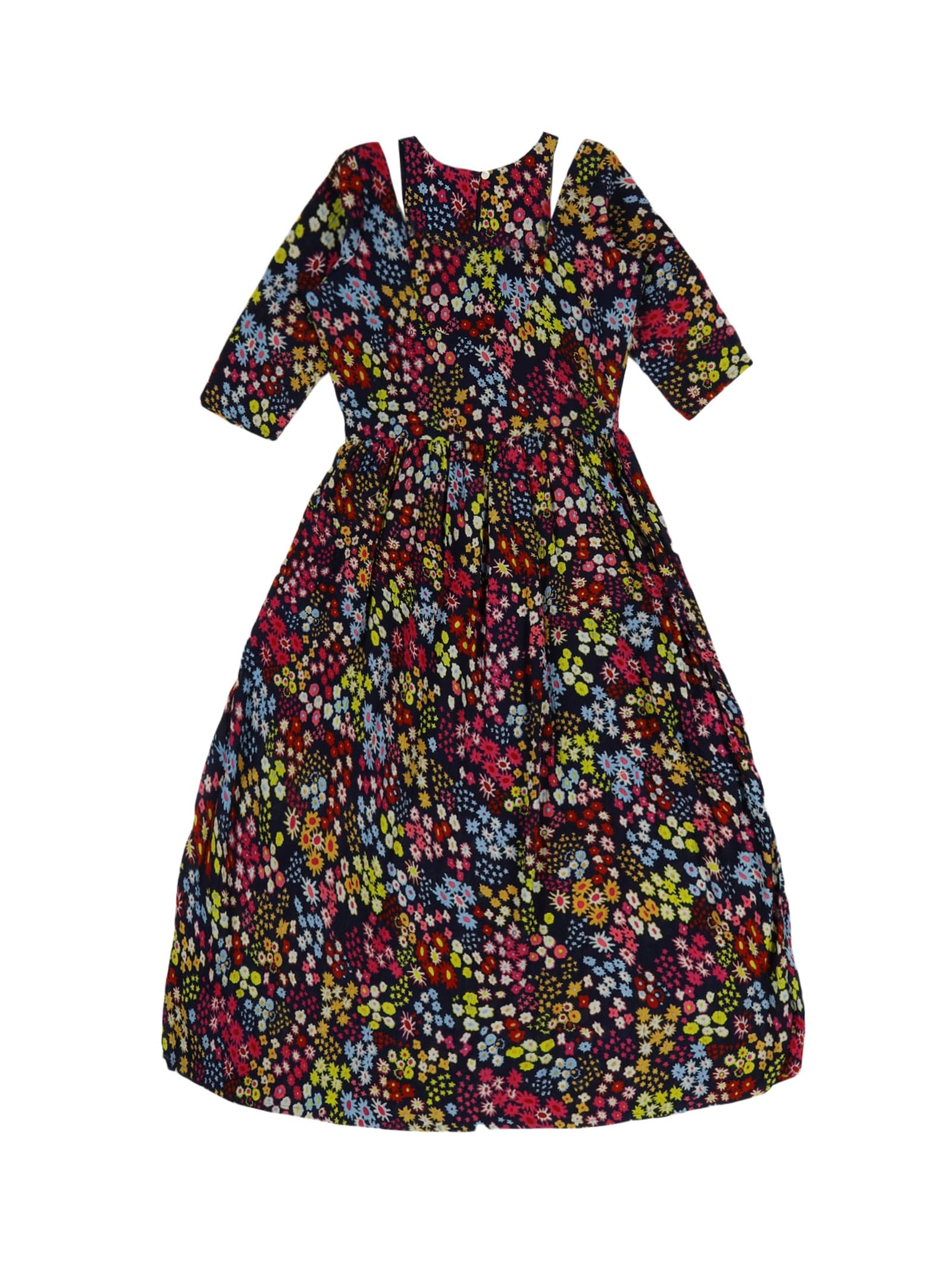 Youngly Cold Shoulder Long Dress