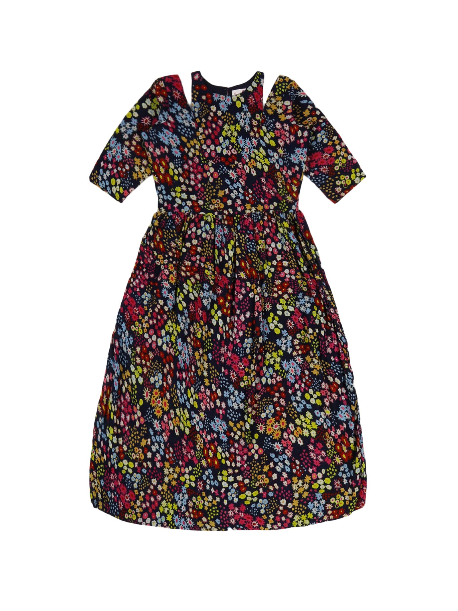 Youngly Cold Shoulder Long Dress