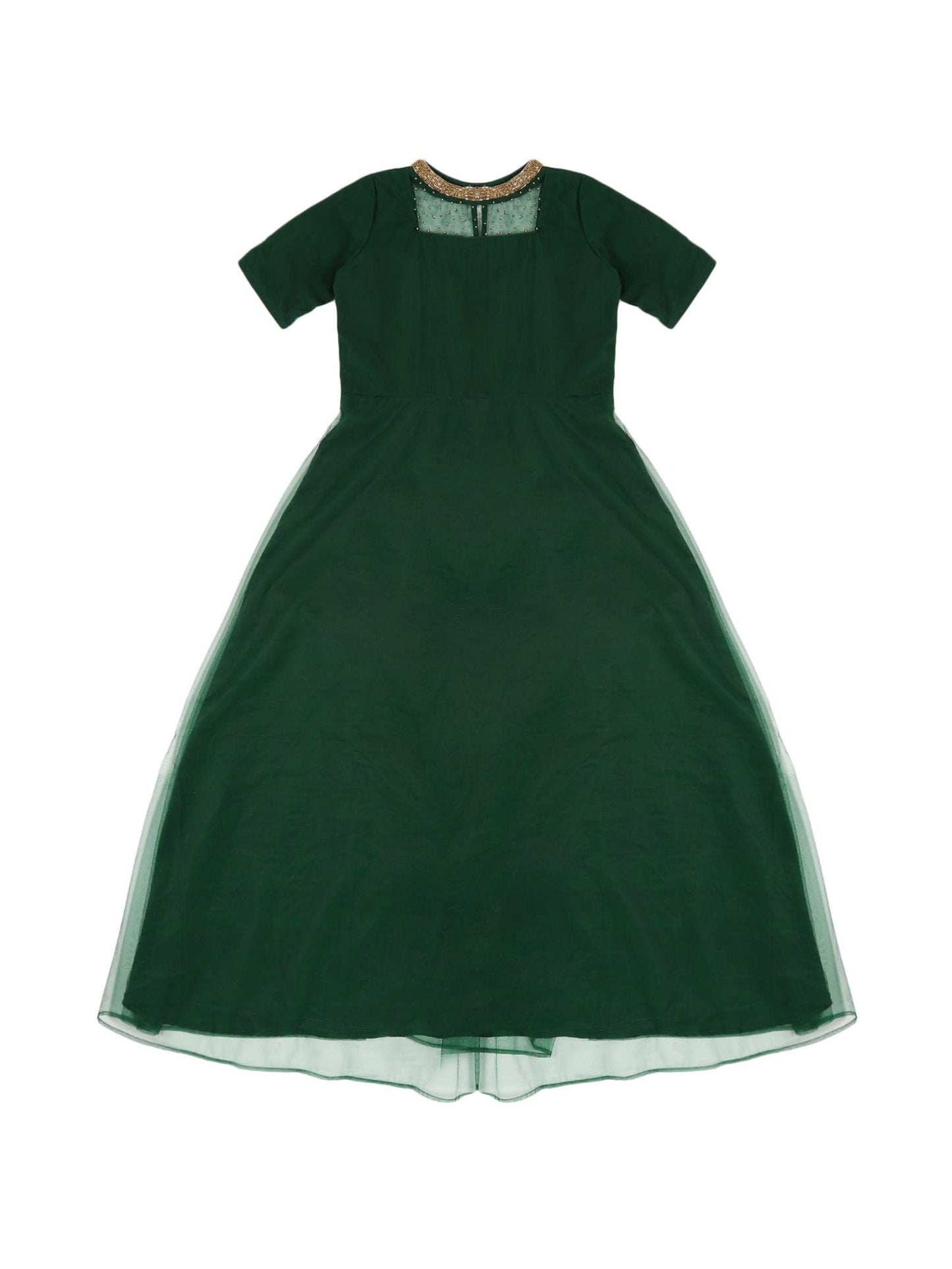 Youngly Neted Anarkali Dress