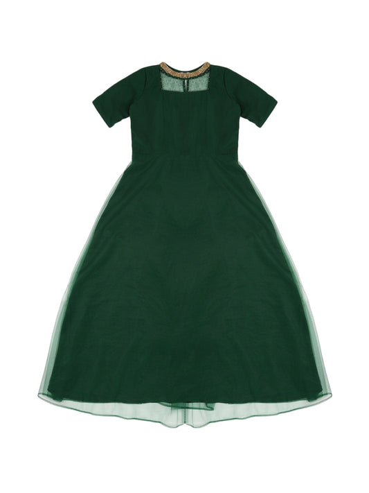 Youngly Neted Anarkali Dress