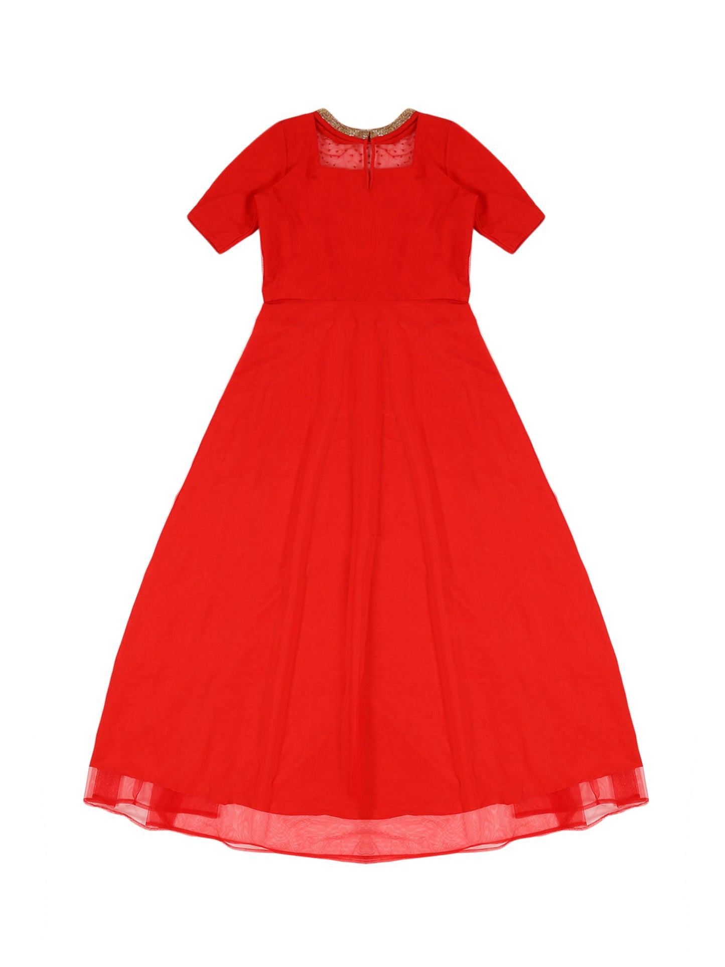Youngly Neted Anarkali Dress