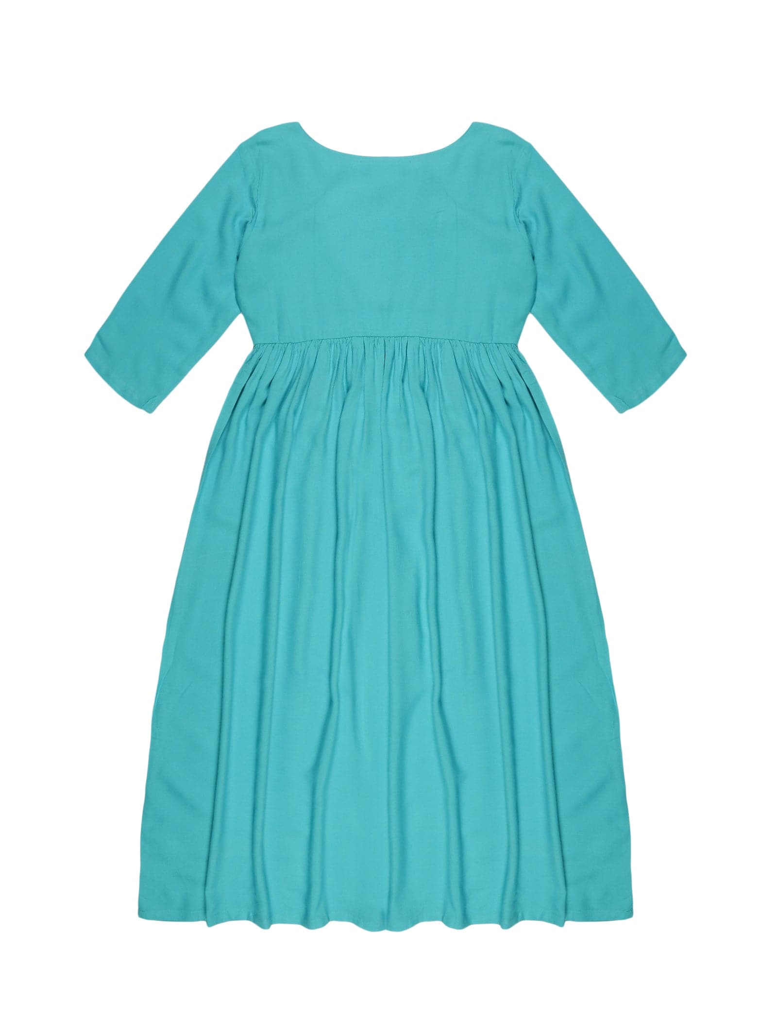 Youngly Lilac Embroidery Yoke Kurti