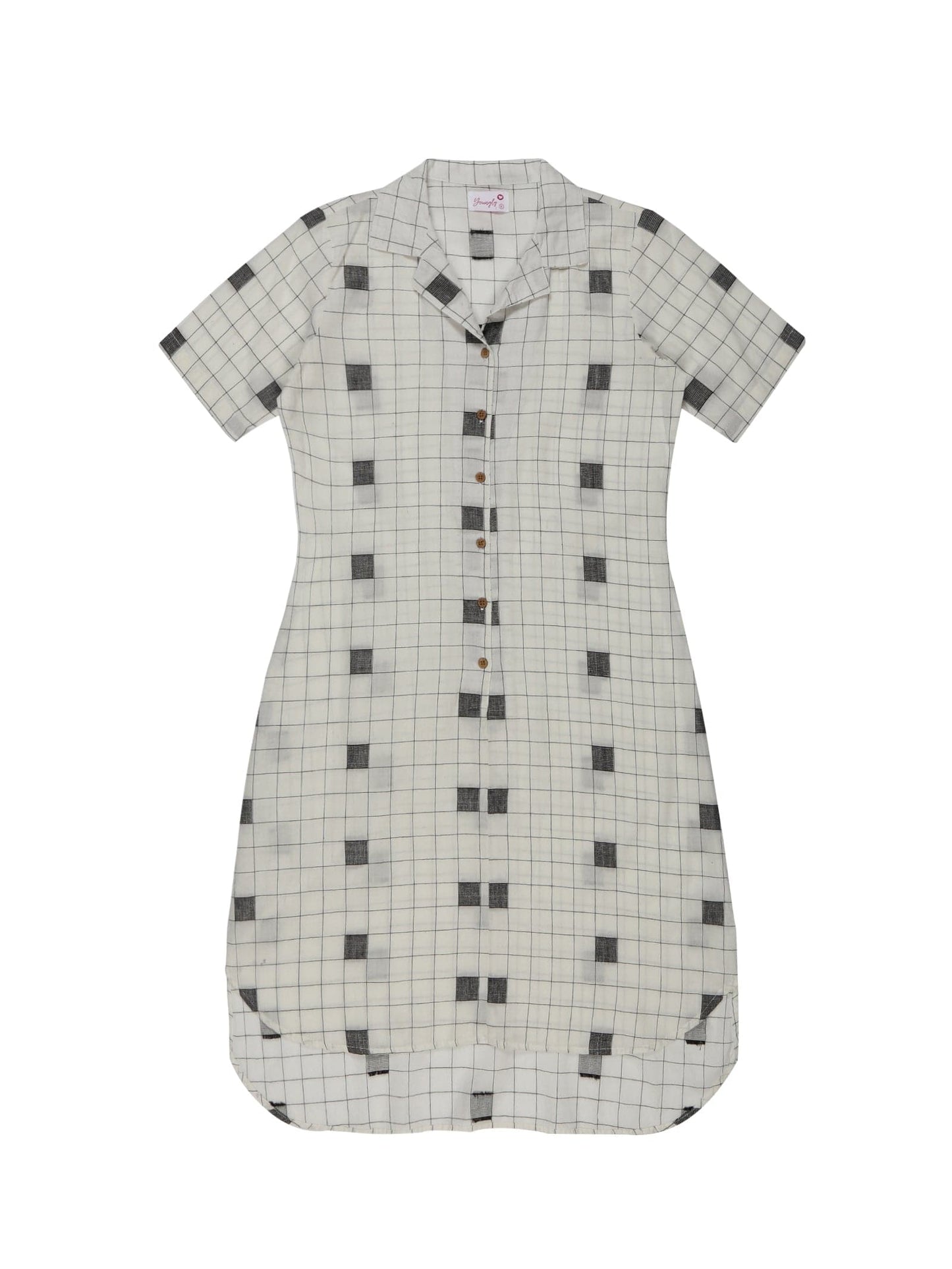 Youngly Front Button Open Kurti