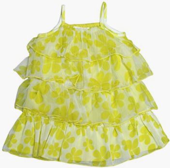 Young Birds Chiffon Layer Dress