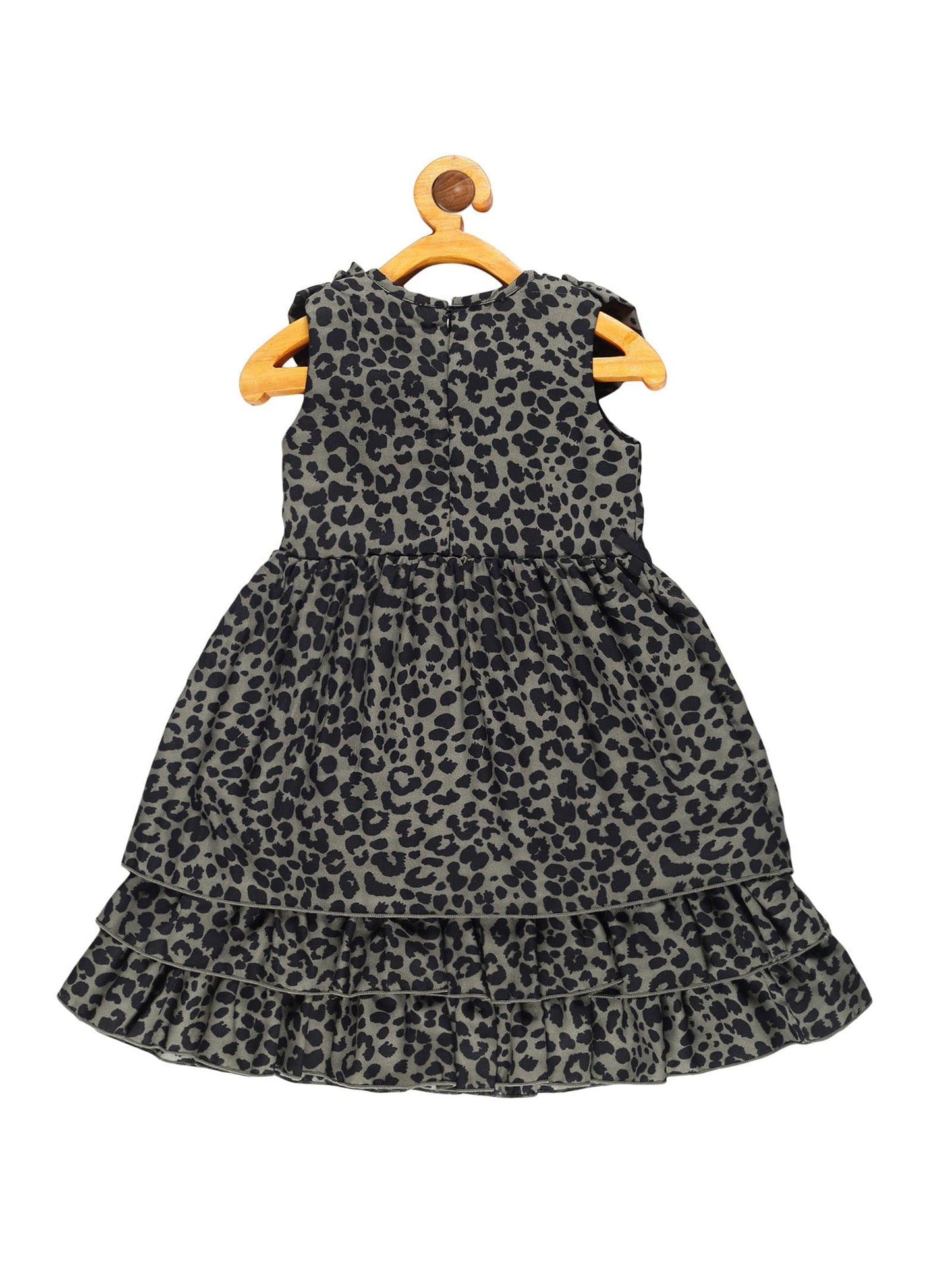 Young Birds Shawl Collar Dress