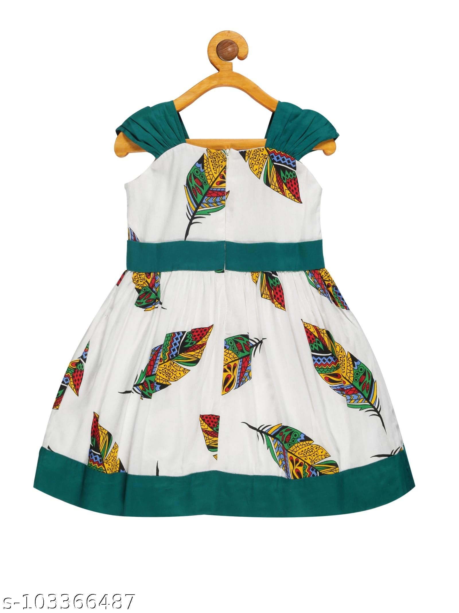 Young Birds Shoulder Strap Dress