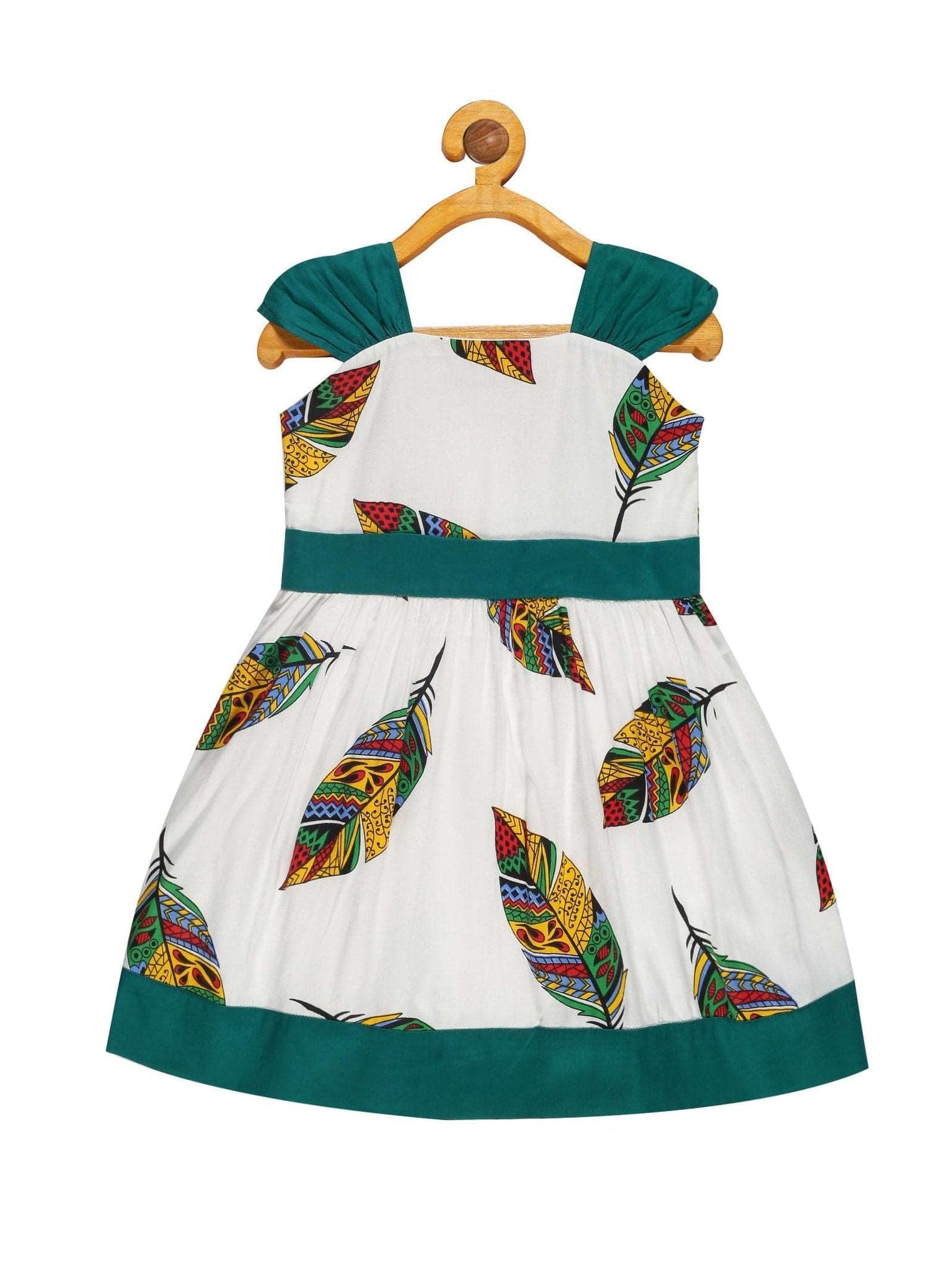Young Birds Shoulder Strap Dress