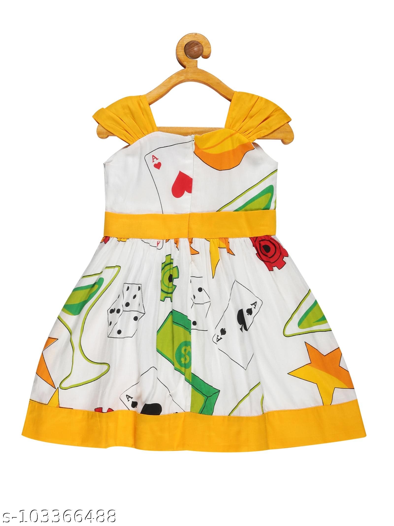 Young Birds Shoulder Strap Dress