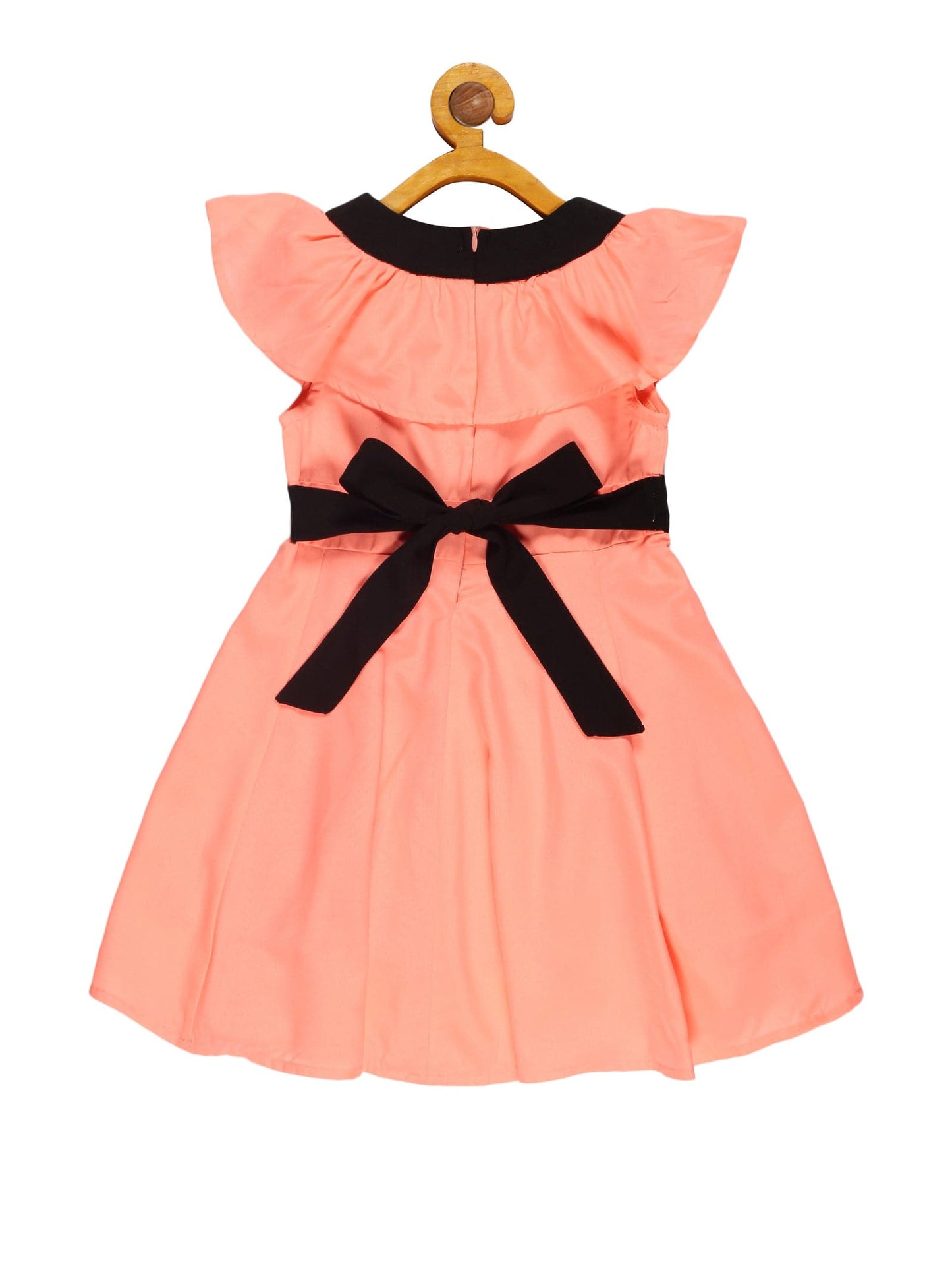 Young Birds Round Yoke Collar Dress