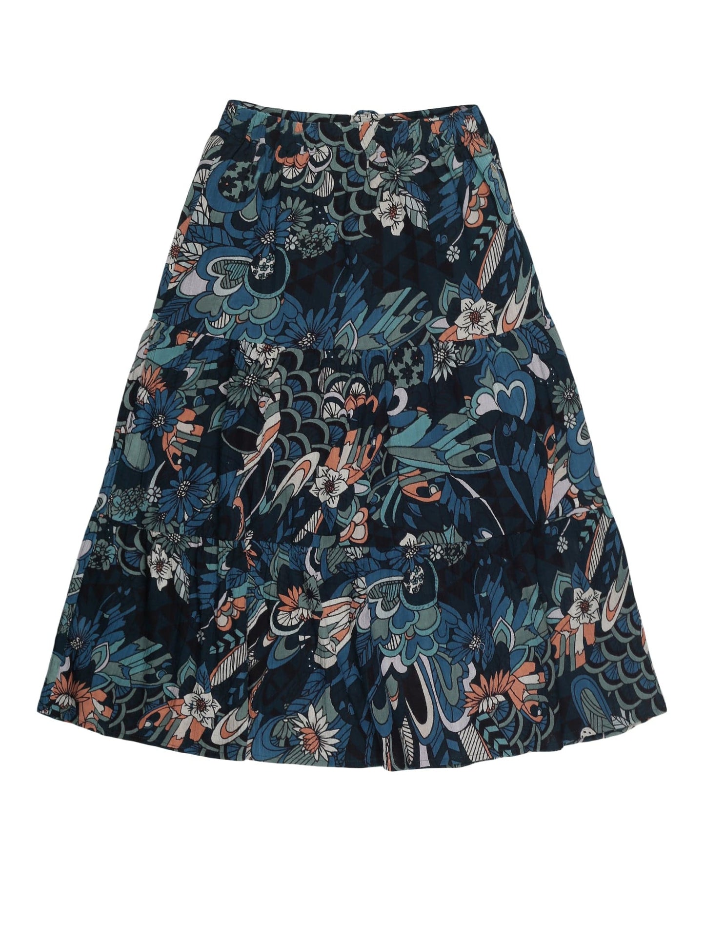 Youngly Crinkle Cotton Skirt