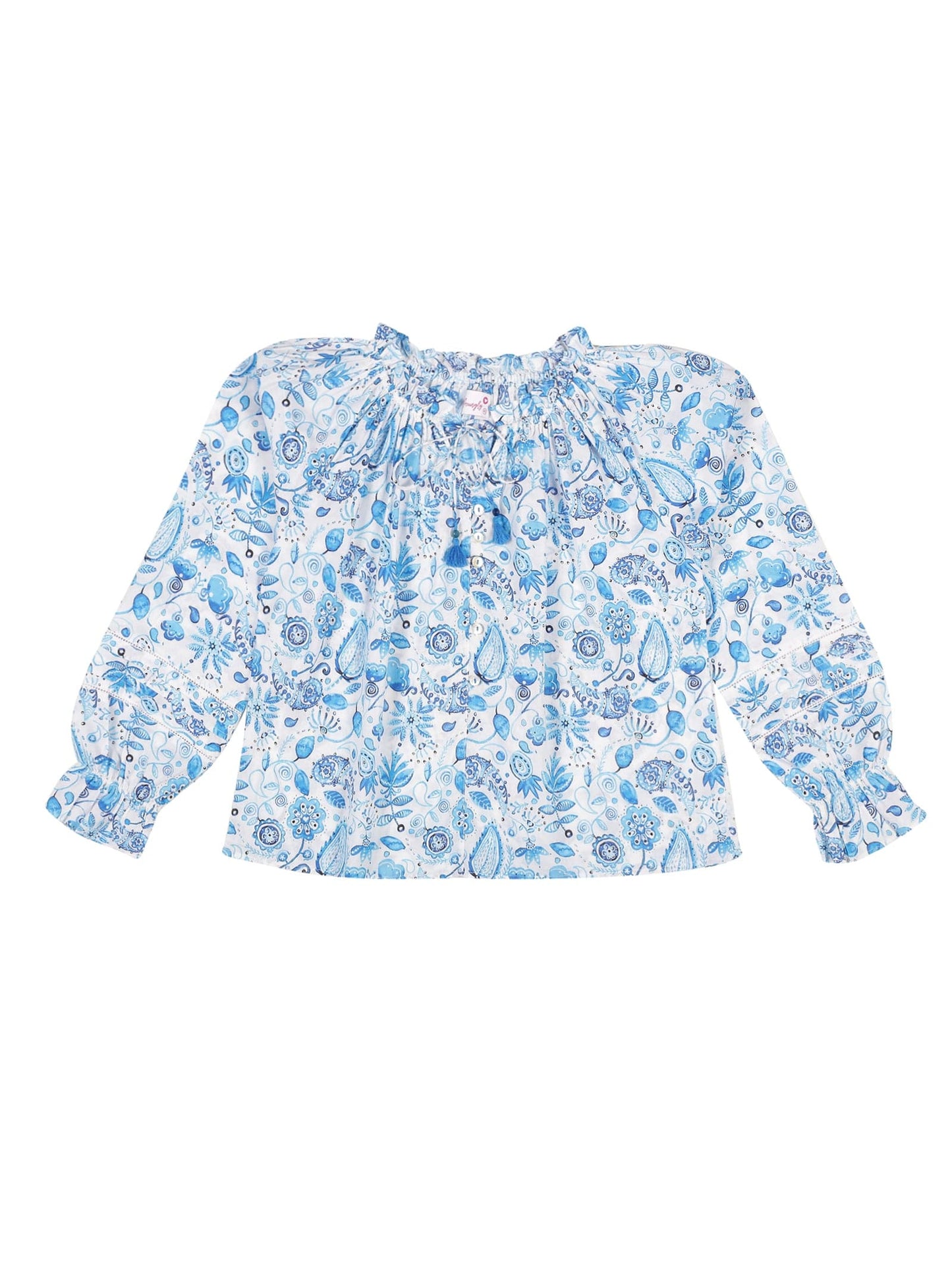 Youngly Paisley Print Blouse