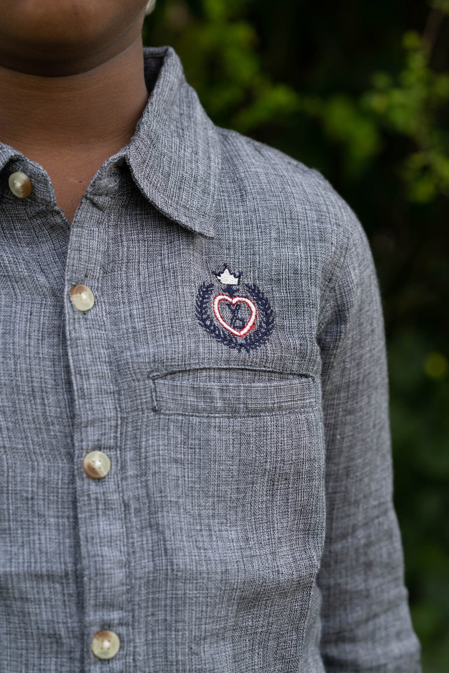 Young Birds Slash Pocket Full Sleeve Shirt