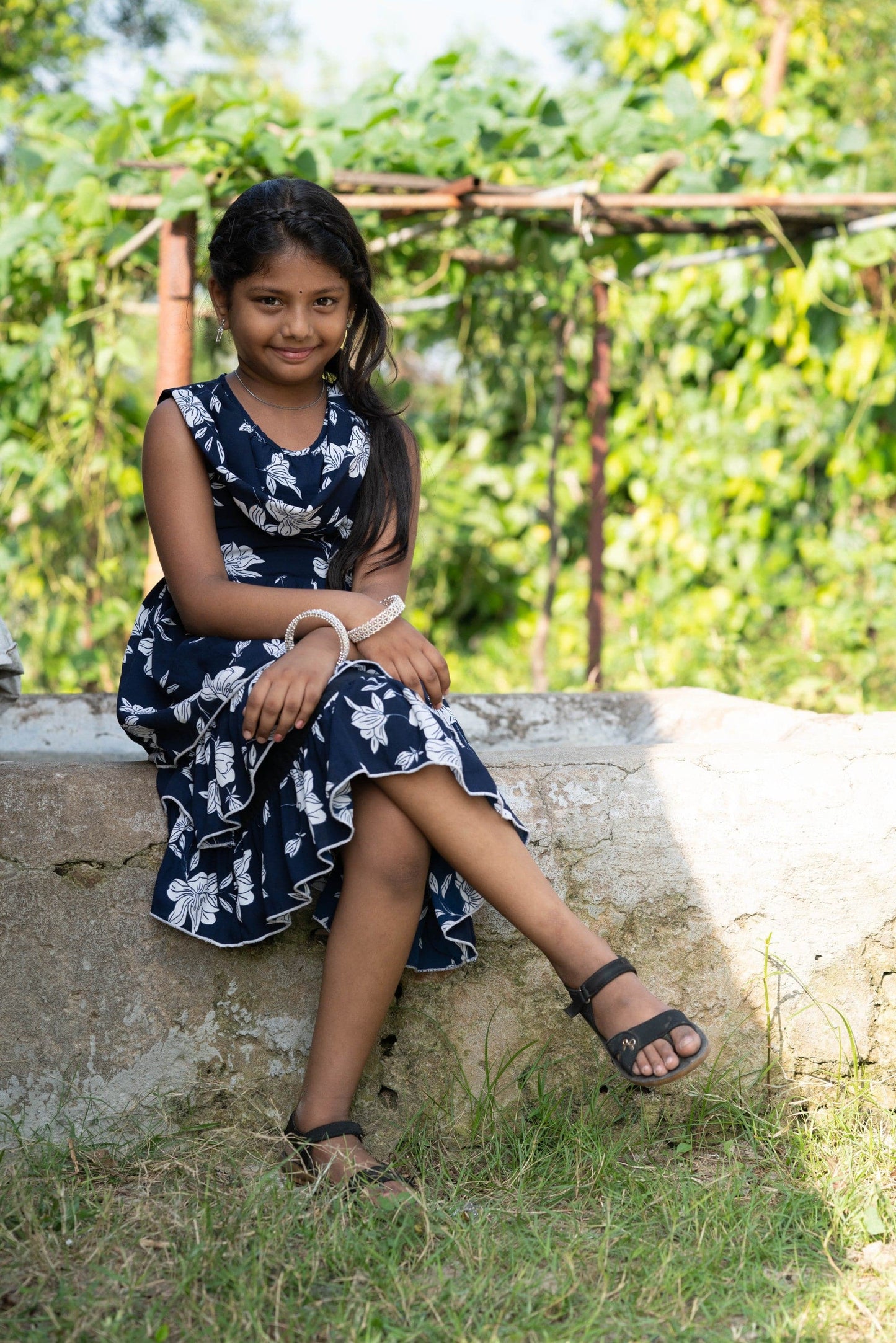 Young Birds Shawl Collar Dress