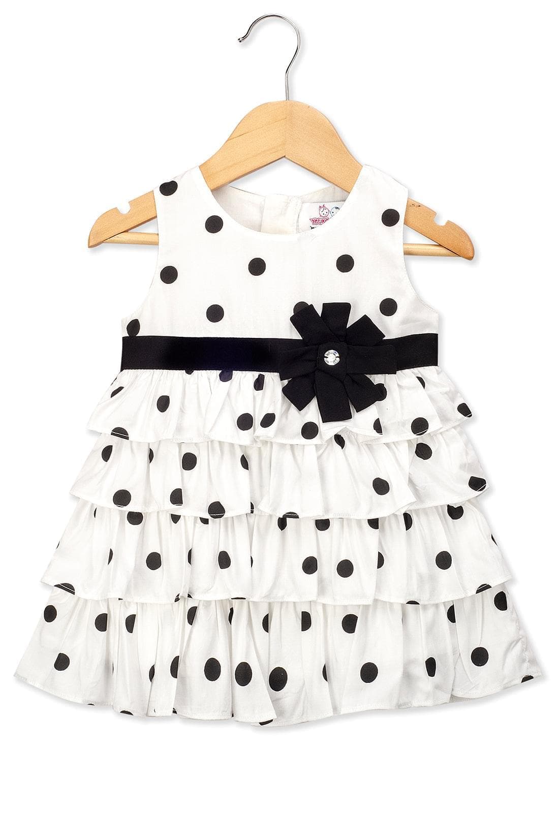 Young Birds Big Polka Dot Ruffle Dress – Young Birds®