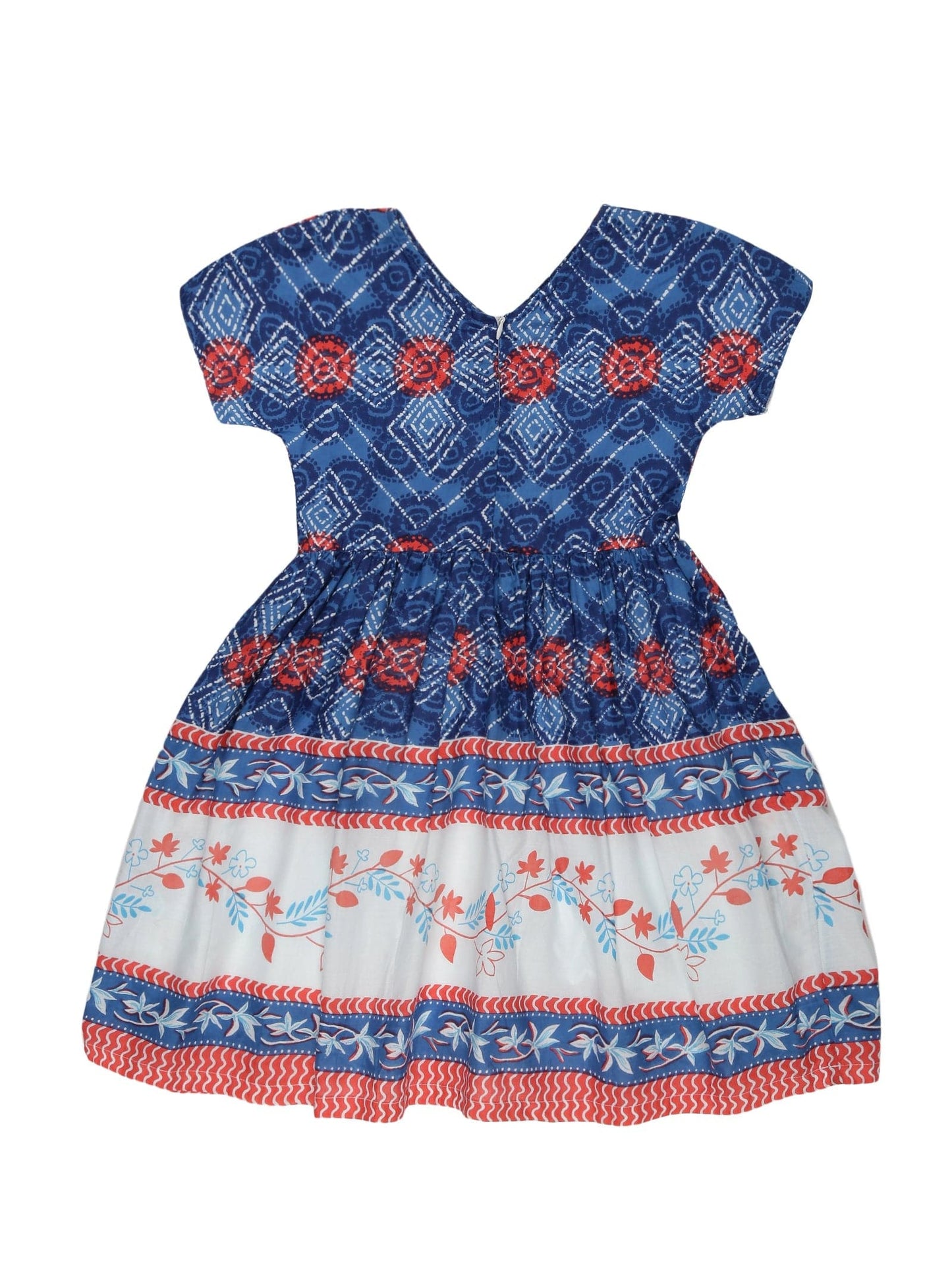 Young Birds Border Print Dress