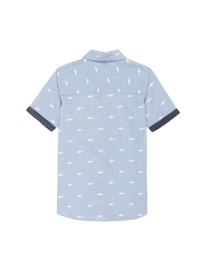 Young Birds Boys Half Sleeve Shirt
