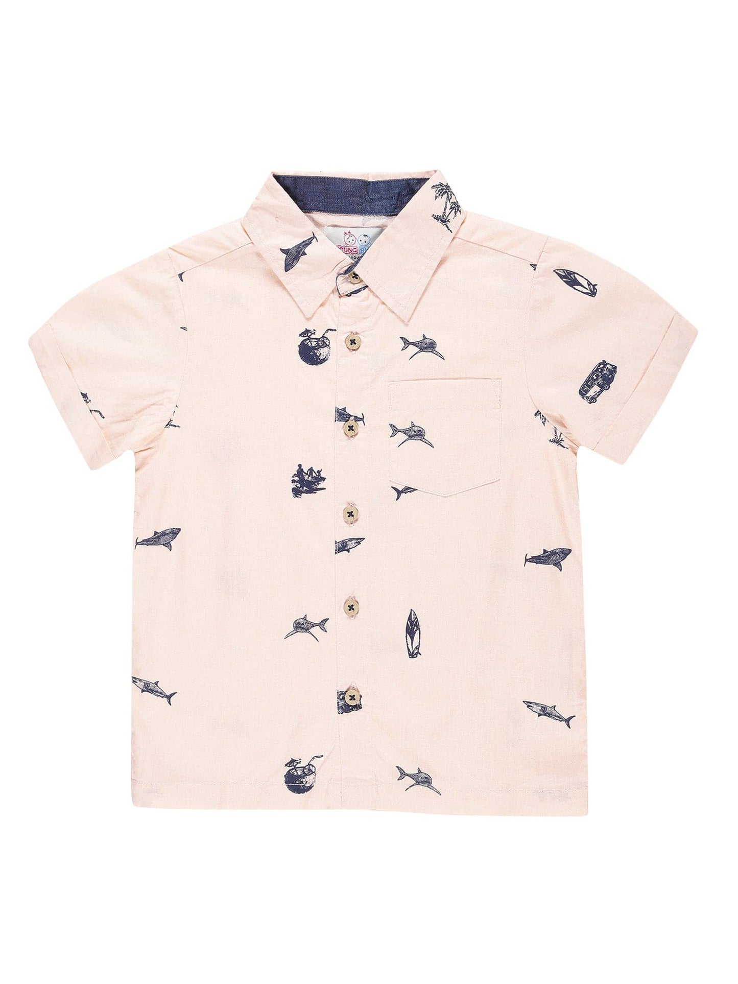 Young Birds Boys Short Sleeve Shirt