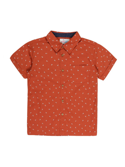 Young Birds Boys Short Sleeve Shirt