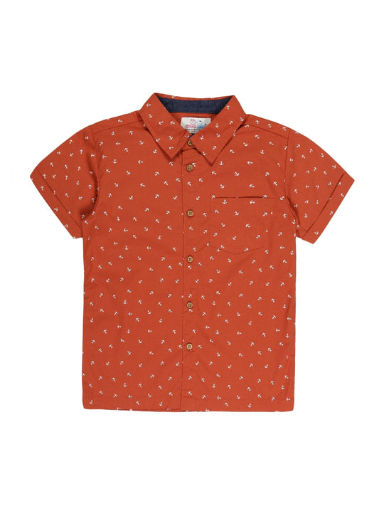 Young Birds Boys Short Sleeve Shirt