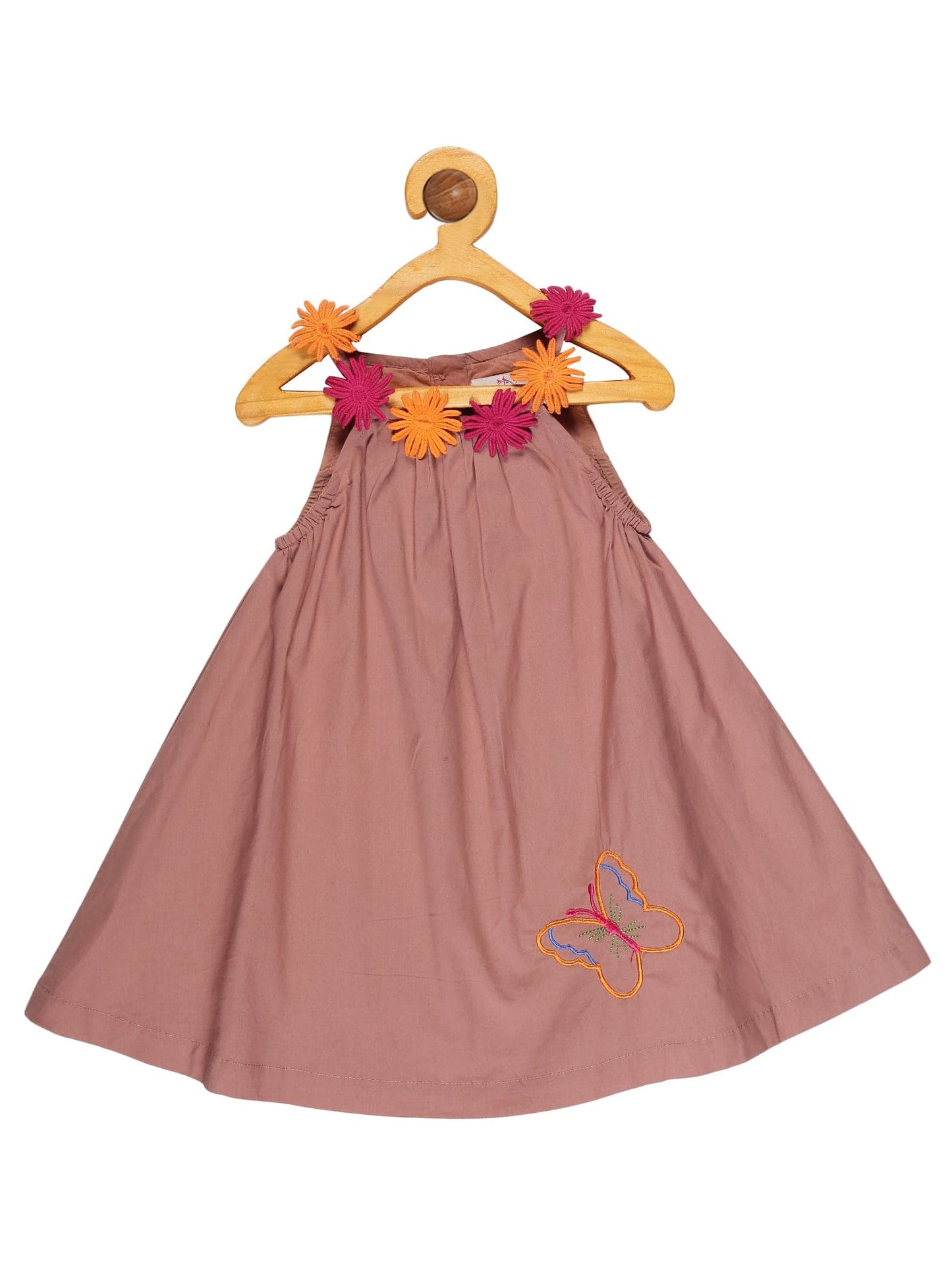 Young Birds Guipure Flower Dress