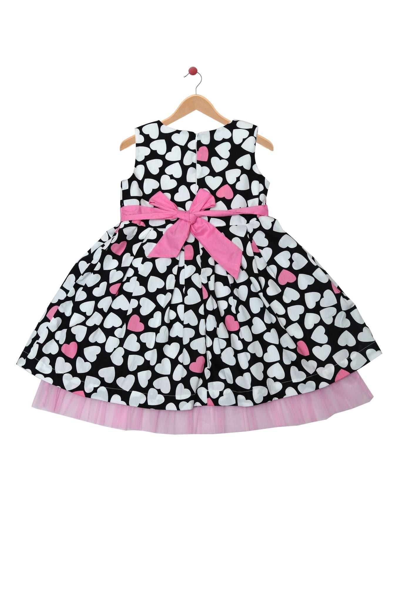 Young Birds Heart Print Dress