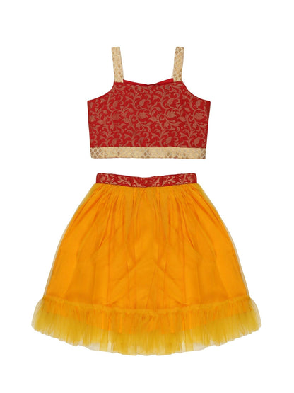 Young Birds Kids Top & Skirt Set