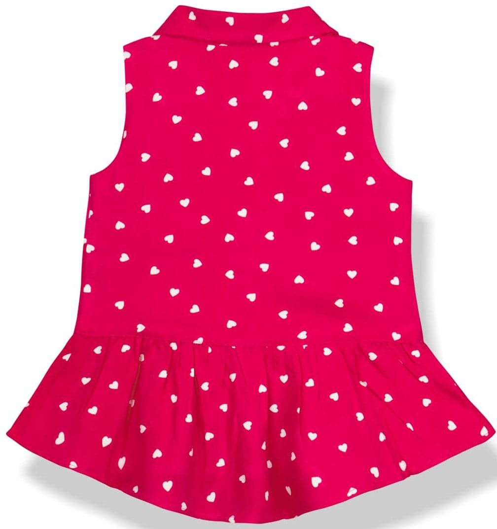 Young Birds Little Heart Print Top