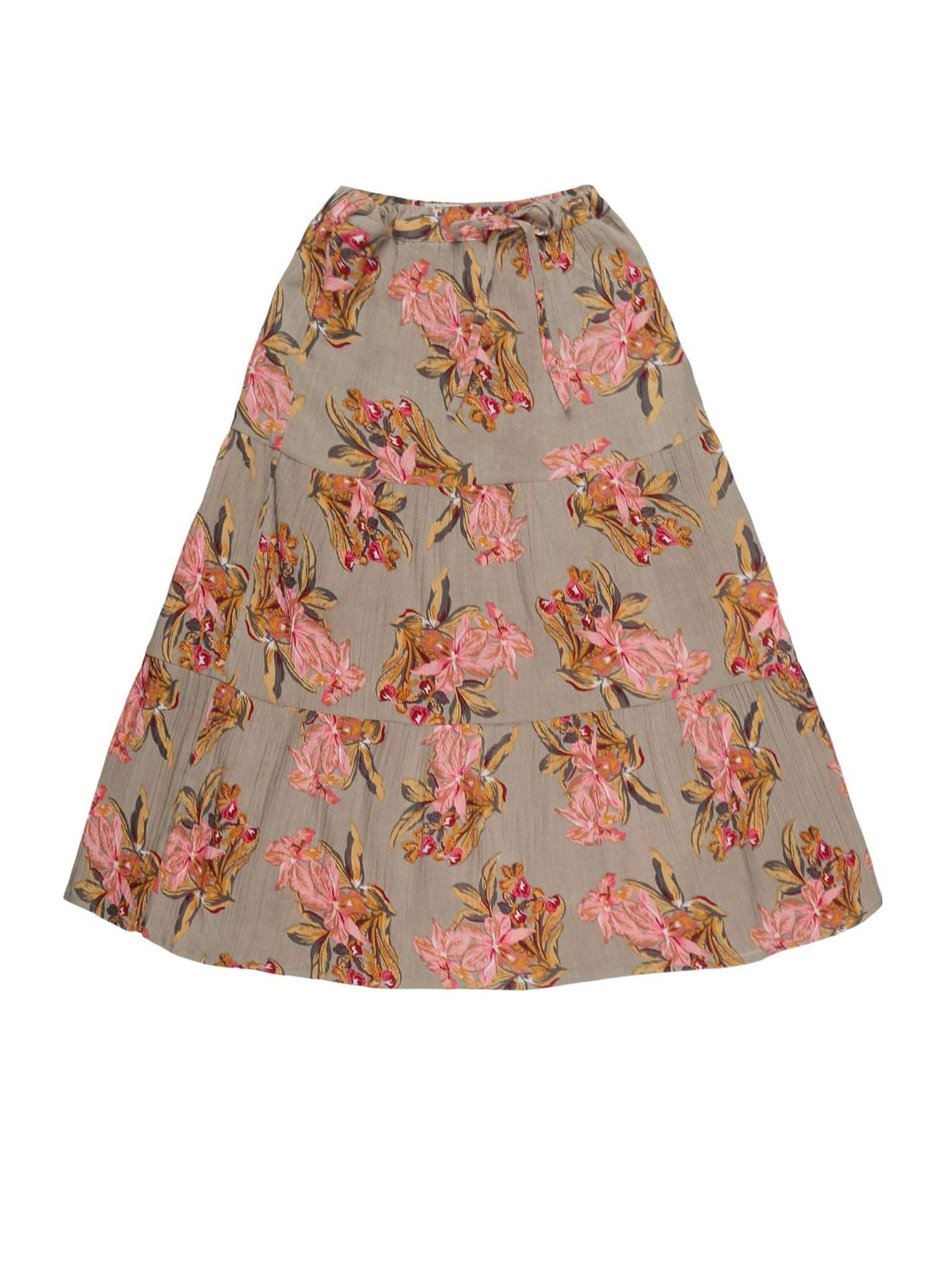 Young Birds Long Tile Panel Skirt