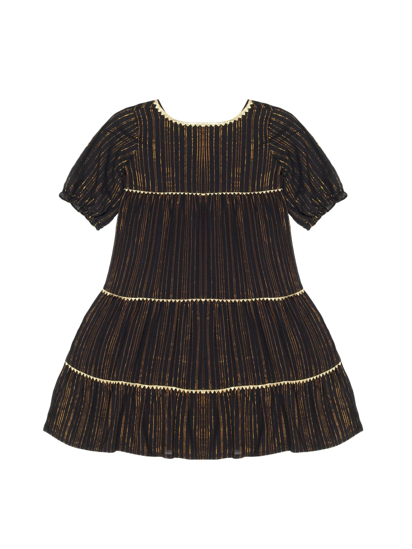 Young Birds Lurex Stripe Dress