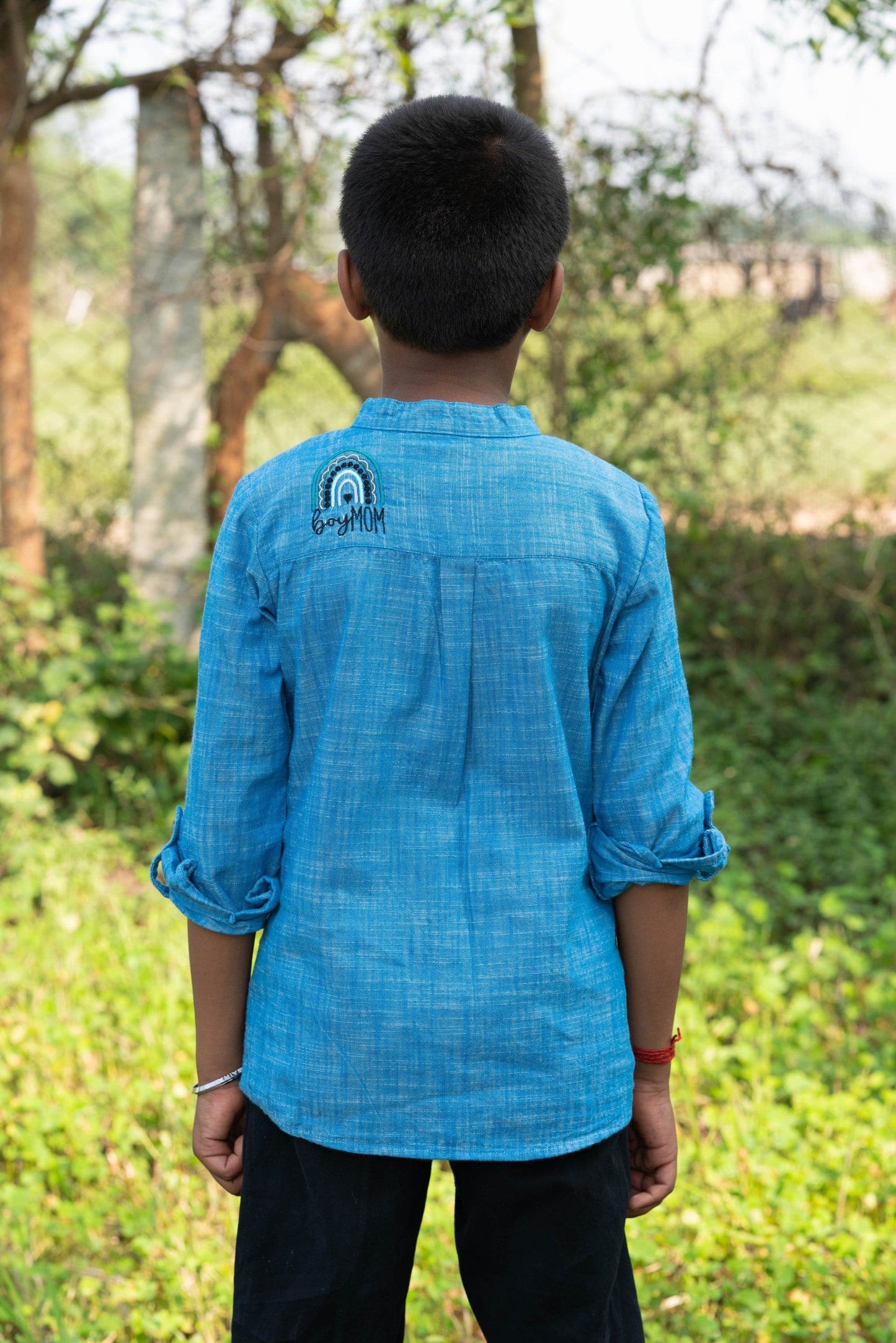 Young Birds Mandarin Collar Shirt