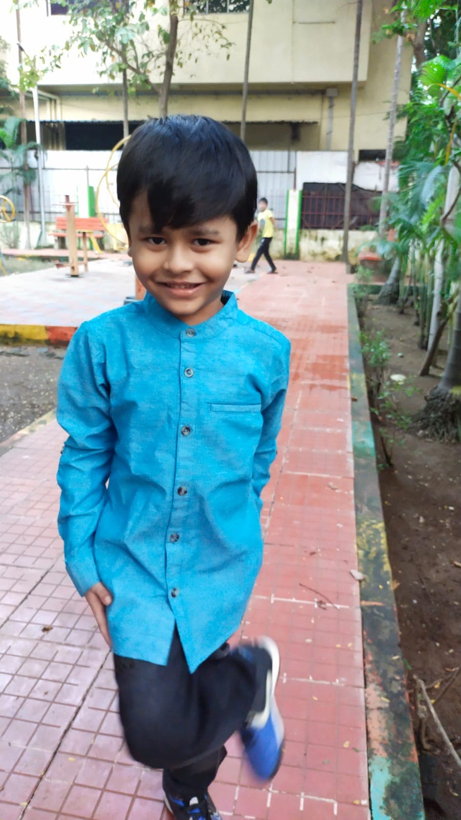 Young Birds Mandarin Collar Shirt