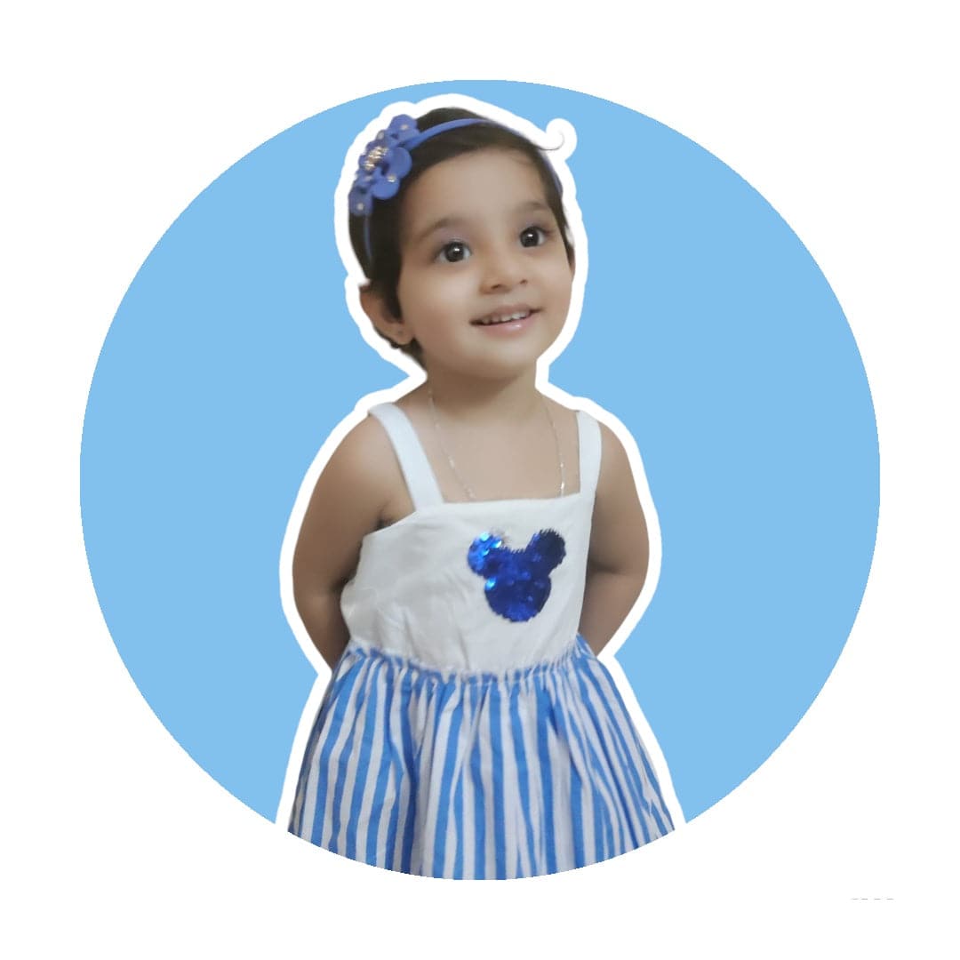Young Birds Mickey Mouse Sequins Dress