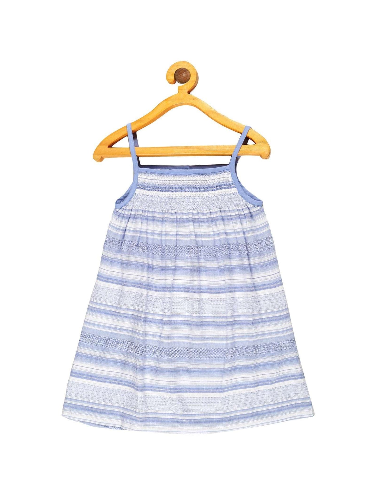 Young Birds Neck Shirring Casual Dress