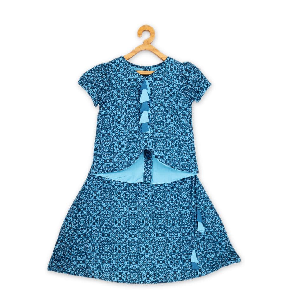 Young Birds Umbrella Cut Silk