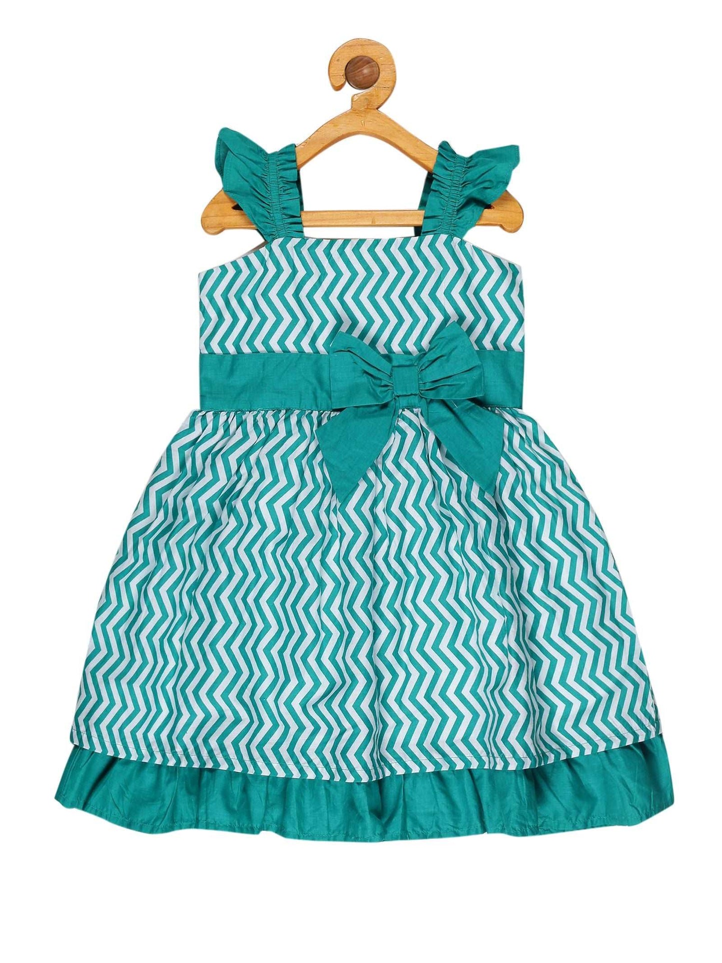 Young Birds Shoulder Strap Dress