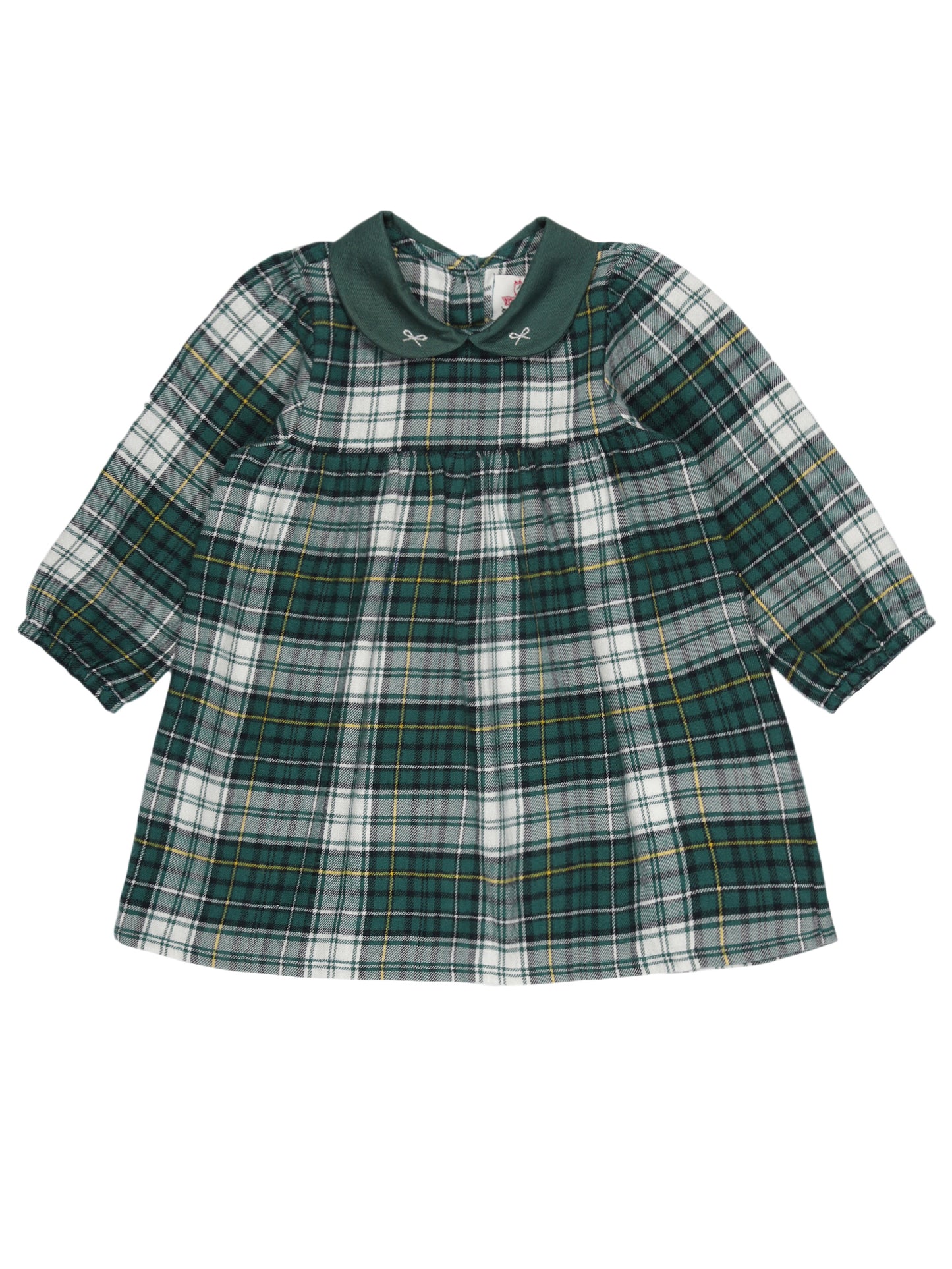 Young Birds Girls Puff Sleeve Pinafore